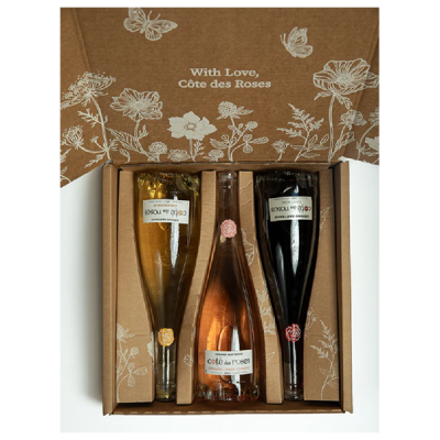 Coffret Cote des Roses Blanc, Rosé et Rouge . - Gérard Bertrand
