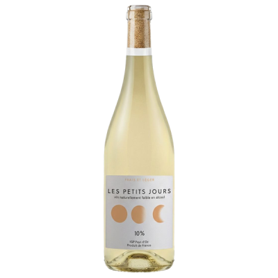 Les Petits Jours Pays d'Oc Vin naturellement faible en alcool Blanc 2025