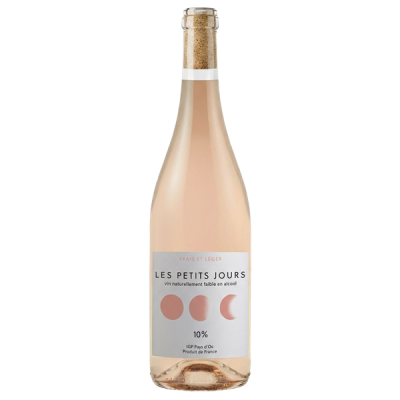 Les Petits Jours Pays d'Oc Vin naturellement faible en alcool Rosé 2025