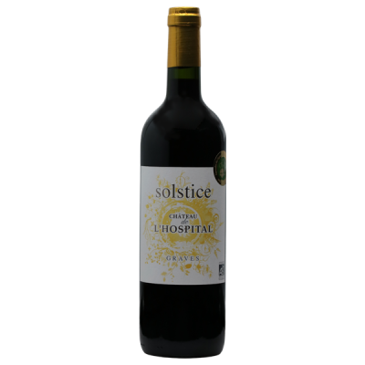 Château de l'Hospital Graves Solstice Sans Sulfites Rouge 2020