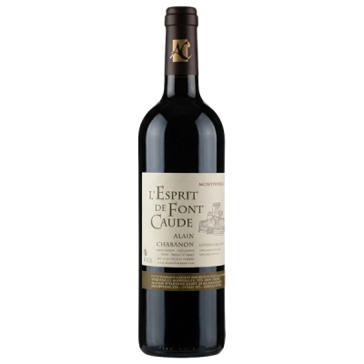 Coteaux du Languedoc L'Esprit De Font Caude Rouge 2020 - Domaine Alain Chabanon