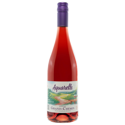 Pays d'Oc Aquarelle Rouge 2024 - Domaine Grand-Chemin