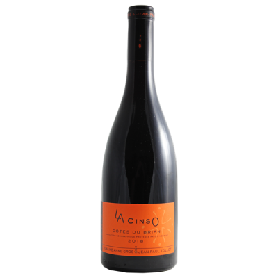 Pays d'Hérault Côtes du Brian La Cinso Rouge 2022 - Domaine Anne Gros et Jean-Paul Tollot