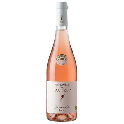 Pays d'Oc Syrah Gourmandise Rosé 2023 - Domaine Ricardelle de Lautrec