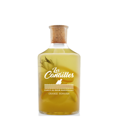 Rhum arrangé Orange Romarin - Les Canailles
