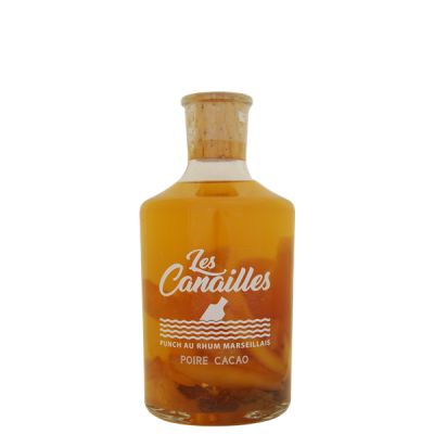 Rhum arrangé Poire Cacao - Les Canailles