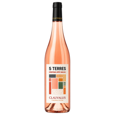 Ventoux Côté Soleil 5 Terres Rosé 2025 - Clauvallis