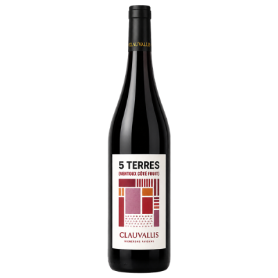 Ventoux Côté Fruits 5 Terres Rouge 2025 - Clauvallis
