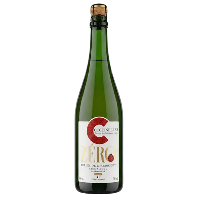 Sans Alcool Zéro Bulles de Chardonnay Blanc - Coccinelles