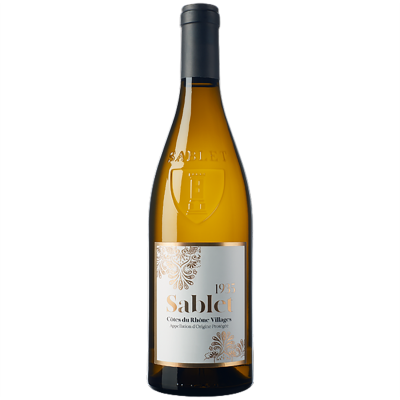 Côtes du Rhône Villages Sablet 1935 Blanc 2022 - Le Gravillas
