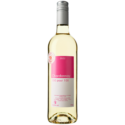 Méditerranée Chardonnay 100 pour 100 Blanc 2022 - Le Gravillas