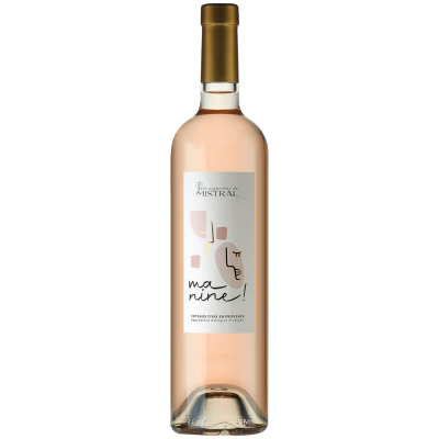 Coteaux d'Aix-en-Provence Ma Nine Rosé 2022 - Les Vignerons de Mistral