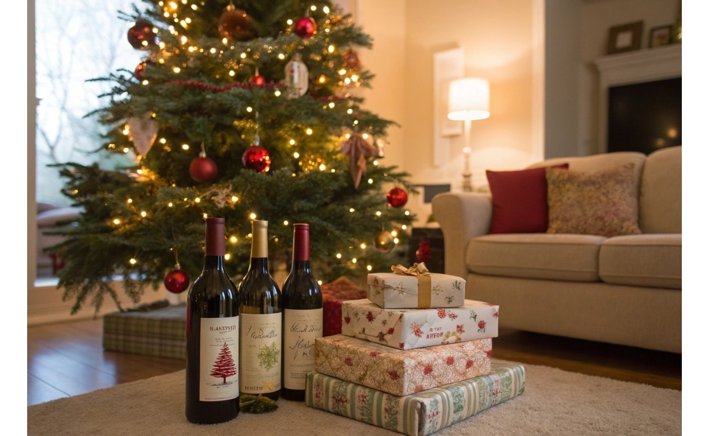 Sélection vin spécial cadeaux de Noël