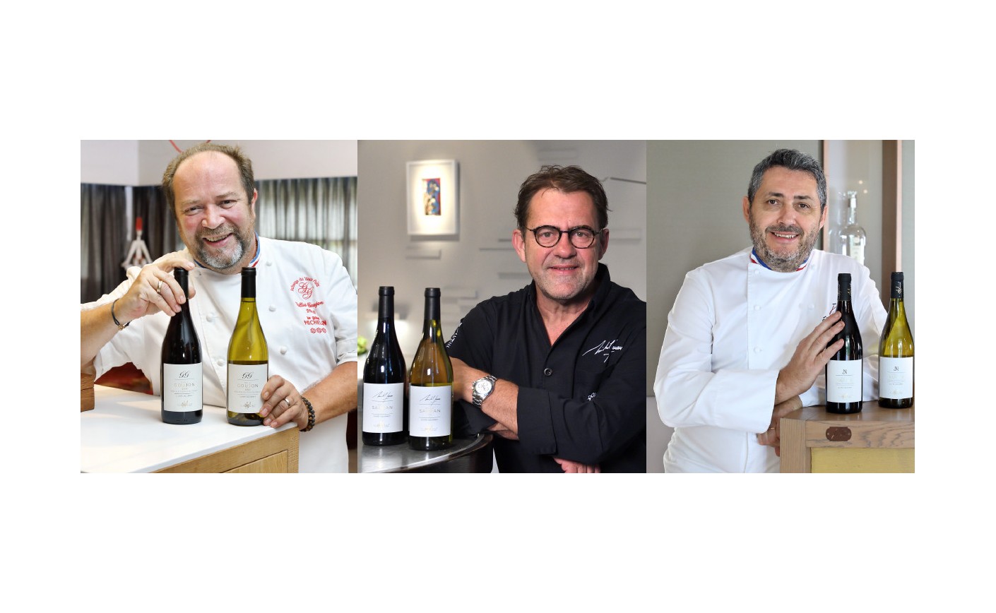3 chefs étoilés, 6 cuvées inédites, 6 recettes uniques